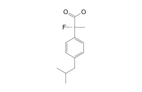 (S)-(+)-2-FLUORO-2-[4-(2-METHYLPROPYL)-PHENYL]-PROPIONIC-ACID