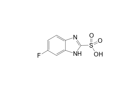 6-Fluoranyl-1H-benzimidazole-2-sulfonic acid