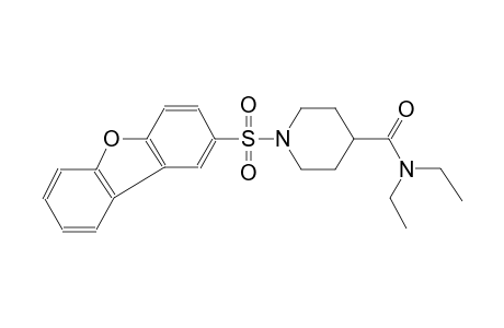 4-piperidinecarboxamide, 1-(dibenzo[b,d]furan-2-ylsulfonyl)-N,N-diethyl-