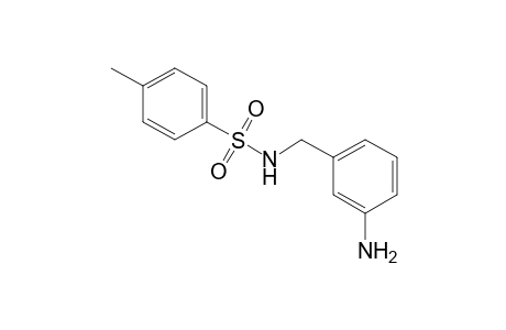 Benzenesulfonamide, N-[(3-aminophenyl)methyl]-4-methyl-
