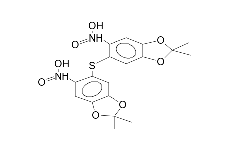 di(2,2-dimethyl-5-nitro-6-benzodioxolyl) sulfide