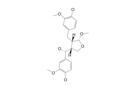 HOLOPHYLLOL_C;(8-S,9-R,7'-R,8'-R)-4,4',7'-TRIHYDROXY-3,3',9-TRIMETHOXY-9,9'-EPOXYLIGNAN