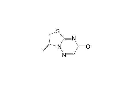 7H-Thiazolo[3,2-b][1,2,4]triazin-7-one, 2,3-dihydro-3-methylene-