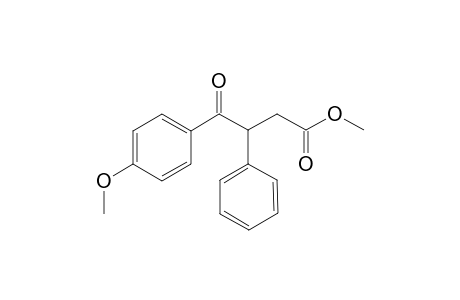 Methyl 4-(4-methoxyphenyl)-4-oxo-3-phenylbutanoate