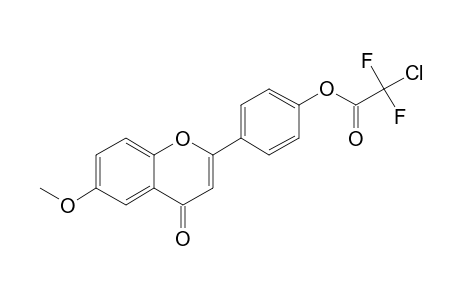 4'-Hydroxy-6-methoxyflavone, chlorodifluoroacetate