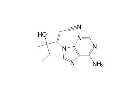 (Z)-3-(6-Amino-9H-purin-9-yl)-4-hydroxy-4-methyl-2-hexenenitrile