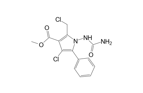 1-(carbamoylamino)-4-chloro-2-(chloromethyl)-5-phenyl-3-pyrrolecarboxylic acid methyl ester