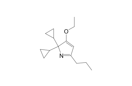 3-Ethoxy-5-propyl-2,2-dicyclopropyl-2H-pyrrole
