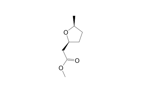 cis-Methyl (5-methyltetrahydrofuran-2-yl)acetate