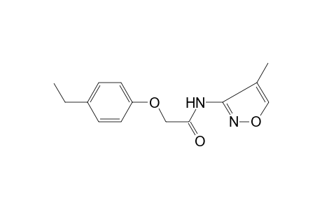 2-(4-Ethyl-phenoxy)-N-(4-methyl-isoxazol-3-yl)-acetamide