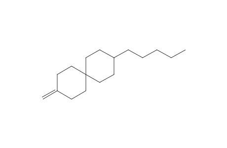 3-Methylene-9-pentylpiro[5.5]undecane
