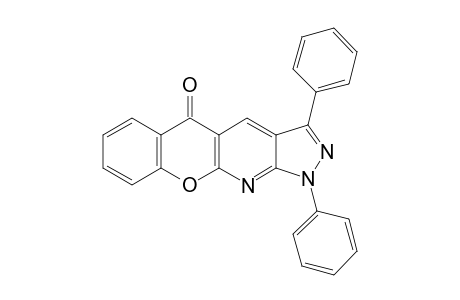 1,3-Diphenylchromeno[2,3-b]pyrazolo[4,3-e]pyridin-5(1H)-one