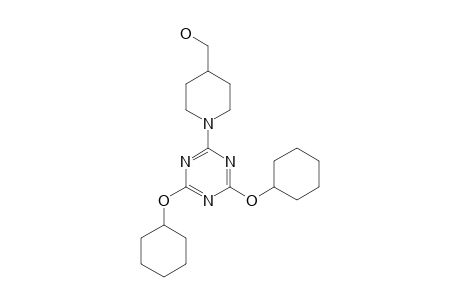 [1-[4,6-BIS-(CYCLOHEXYLOXY)-1,3,5-TRIAZIN-2-YL)-PIPERIDIN-4-YL]-METHANOL