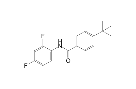 4-tert-butyl-2',4'-difluorobenzanilide