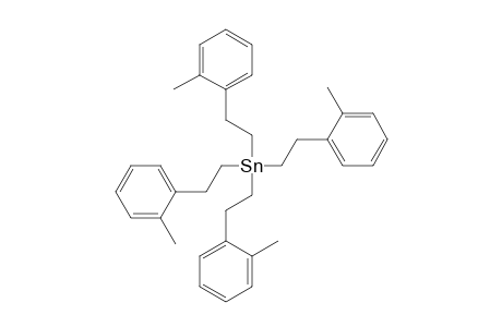 Tetra[2-(2-methylphenyl)ethyl]stannane