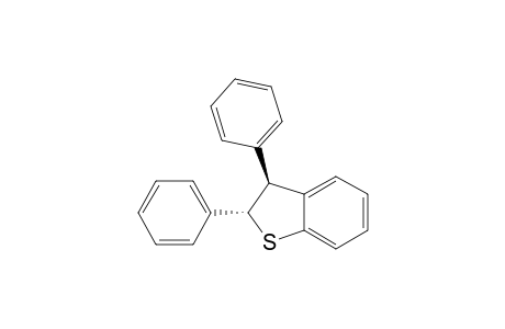 Benzo[b]thiophene, 2,3-dihydro-2,3-diphenyl-, trans-