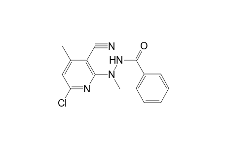 Benzoic acid, N'-(6-chloro-3-cyano-4-methyl-2-pyridinyl)-N'-methylhydrazide