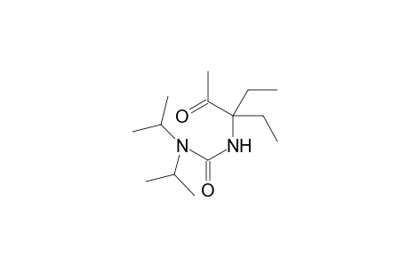 N-Diisopropyl-N'-(2-oxo-3-ethylpent-3-yl)urea-2-one