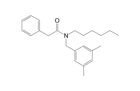 Acetamide, 2-phenyl-N-(3,5-dimethylbenzyl)-N-hexyl-