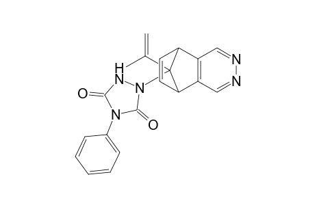 1-(9-Isopropenyl-5,8-dihydro-5,8-methanophthalazin-9-yl)-4-phenyl-1,2,4-triazolidine-3,5-dione