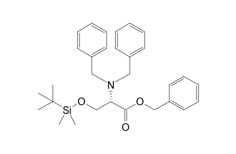 N,N-Dibenzyl-O-(tert-butyldimethylsilyl)-L-serine benzyl ester