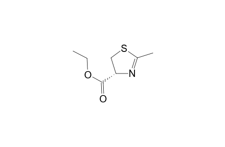 Ethyl 2-methyl-2-thiazoline-(4R)-carboxylate