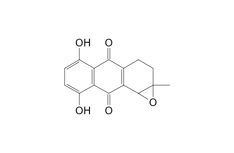 3,4-Epoxy-5,8-dihydroxy-3-methyl-1,2,3,4-tetrahydro-9,10-anthraquinone