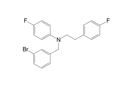 N-(3-Bromobenzyl)-4-fluoro-N-[2-(4-fluorophenyl)ethyl]aniline