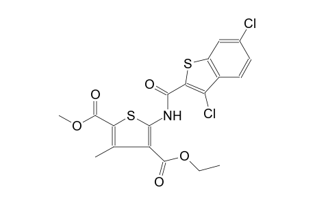 4-ethyl 2-methyl 5-{[(3,6-dichloro-1-benzothien-2-yl)carbonyl]amino}-3-methyl-2,4-thiophenedicarboxylate