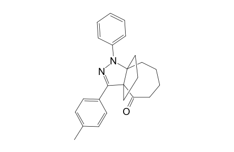 1H,4H-3a,8a-Propanocycloheptapyrazol-4-one, 5,6,7,8-tetrahydro-3-(4-methylphenyl)-1-phenyl-