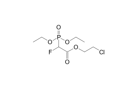 Diethyl 2-chloroethyl 1-fluoromethylphosphonocarboxylate