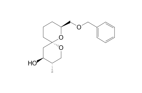 (3S,4S,6R,8S)-8-((Benzyloxy)methyl)-3-methyl-1,7-dioxaspiro[5.5]undecan-4-ol