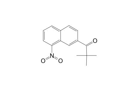2,2-Dimethyl-1-(8-nitro-2-naphthalenyl)-1-propanone