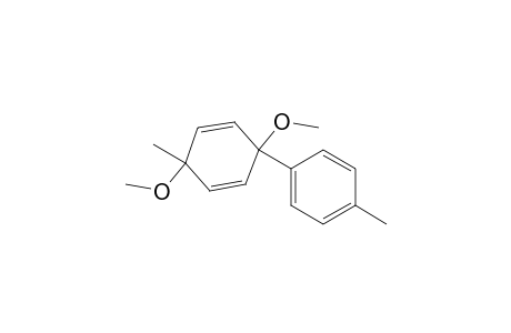 3,6-Dimethoxy-6-methyl-3-(4-methylphenyl)cyclohexa-1,4-diene