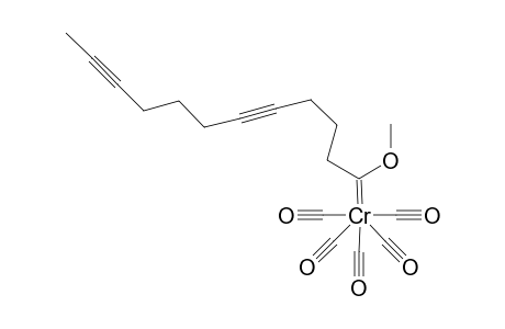 Undeca-4,9-diyn-1-yl (pentacarbonylmethoxycarbene)chromium complex