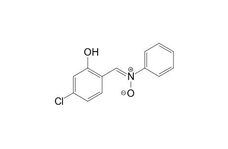 Phenol, 5-chloro-2-phenyliminomethyl-, N-oxide