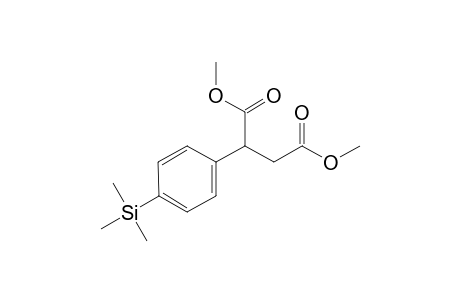 (+)-Dimethyl 2-(4-(trimethylsilyl)phenyl)succinate