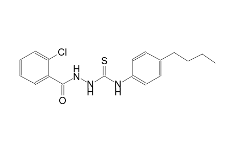 N-(4-butylphenyl)-2-(2-chlorobenzoyl)hydrazinecarbothioamide