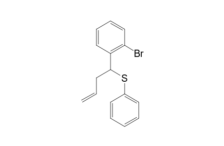 (1-(2-Bromophenyl)but-3-enyl)(phenyl)sulfane