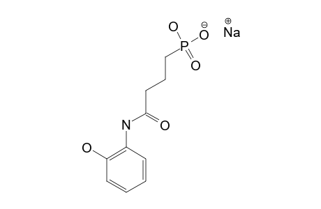 SODIUM-HYDROGEN-3-(2-HYDROXYPHENYLCARBAMOYL)-PROPYLPHOSPONATE