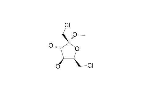 METHYL-1,6-DICHLORO-1,6-DIDEOXY-ALPHA-D-FRUCTOFURANOSIDE