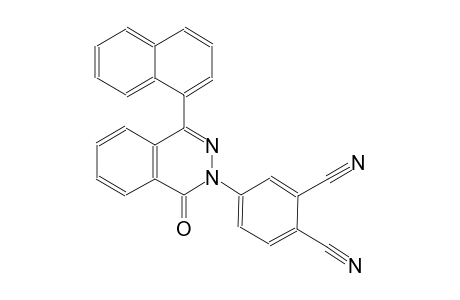 1,2-benzenedicarbonitrile, 4-(4-(1-naphthalenyl)-1-oxo-2(1H)-phthalazinyl)-