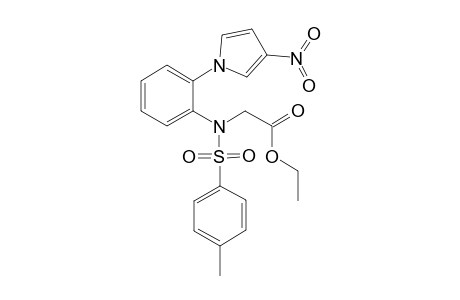 Ethyl N-[2'-[1'-(3-nitropyrrolyl)]phenyl]-N-toluene-4-sulfonyl glycinate