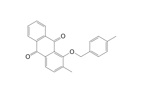 9,10-Anthracenedione, 2-methyl-1-[(4-methylphenyl)methoxy]-