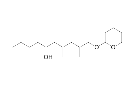 7,9-Dimethyl-10-(tetrahydro-2H-pyran-2-yloxy)decan-5-ol