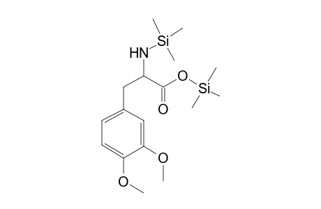 Trimethylsilyl 3-(3,4-dimethoxyphenyl)-2-[(trimethylsilyl)amino]propanoate