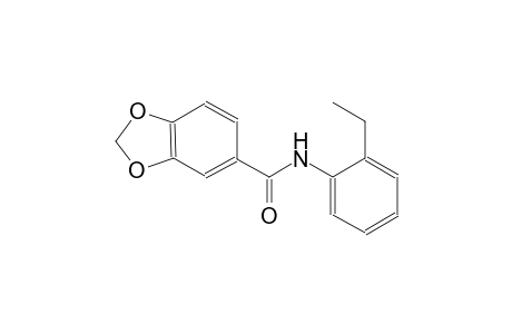 N-(2-ethylphenyl)-1,3-benzodioxole-5-carboxamide