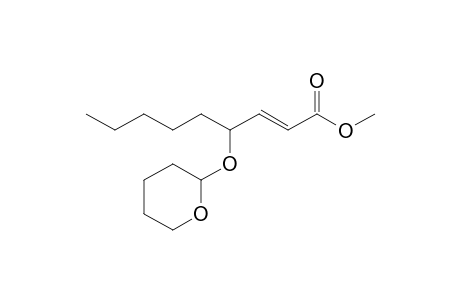 (E)-Methyl 4-(Tetrahydro-2H-pyran-2-yloxy)non-2-enoate