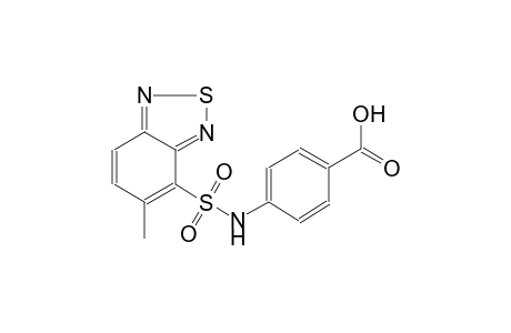 benzoic acid, 4-[[(5-methyl-2,1,3-benzothiadiazol-4-yl)sulfonyl]amino]-