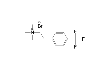 Benzeneethanaminium, N,N,N-trimethyl-4-(trifluoromethyl)-, bromide